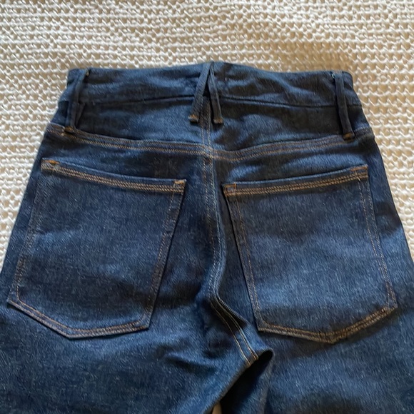 GOOD AMERICAN ALWAYS FITS DENIM SKINNY JEANS 6 8 10 Blue High Waisted Never Worn - Picture 6 of 12